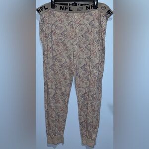 NFL Gray Sweatpants with Elastic Cuffs